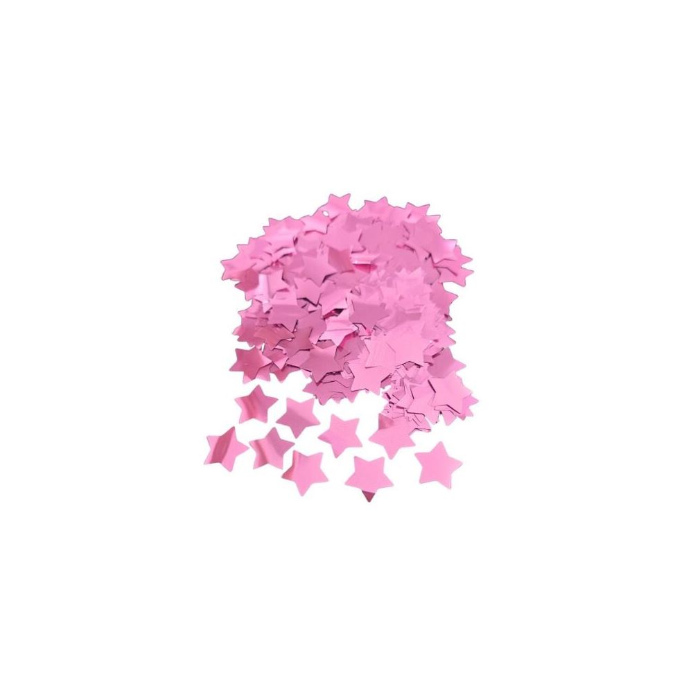 METALİZE BALON İÇİ YILDIZ PEMBE PUL