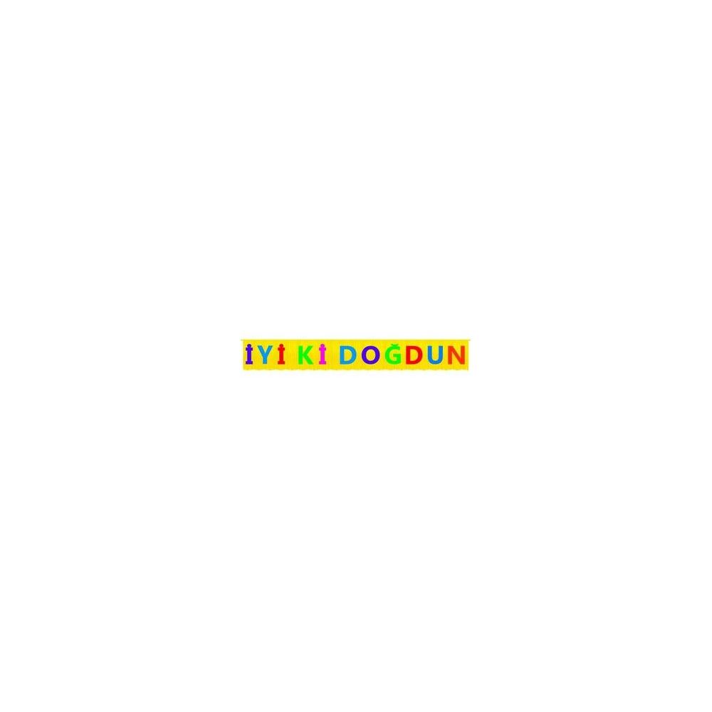 İYİKİ DOĞDUN BANNER FRINGED MULTICOLOUR PK:1 KL:24