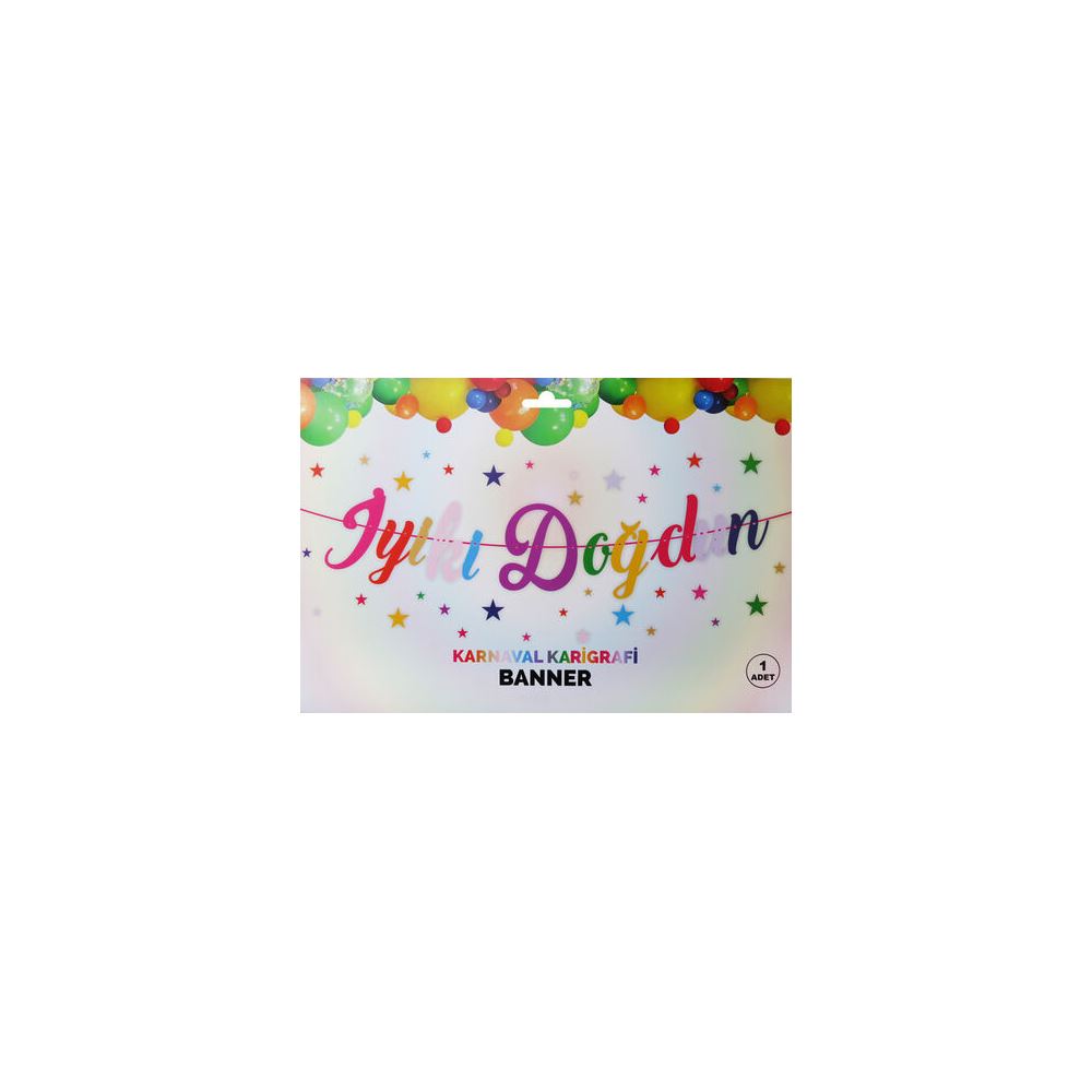 BANNER İYİKİ DOĞDUN RENGARENK PK:1 KL:300