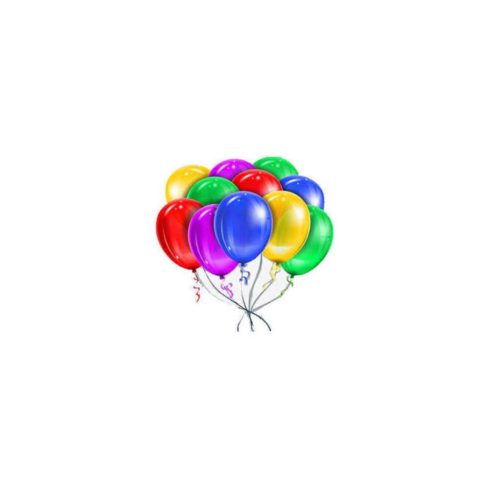 BALON METALİK 12 İNC (JOJO BALLOONS)KARIŞIK PK:100