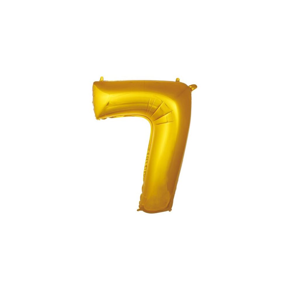 7-  RAKAM GOLD RENK BALON