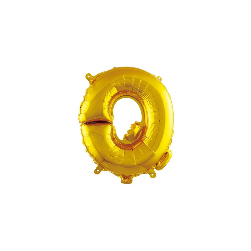 Q- HARF GOLD RENK BALON Gümüş 