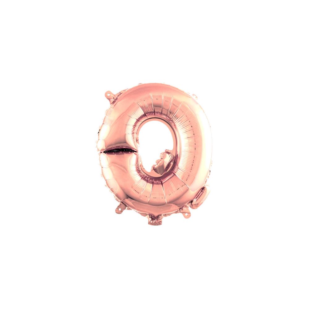 Q- HARF ROSEGOLD RENK BALON 