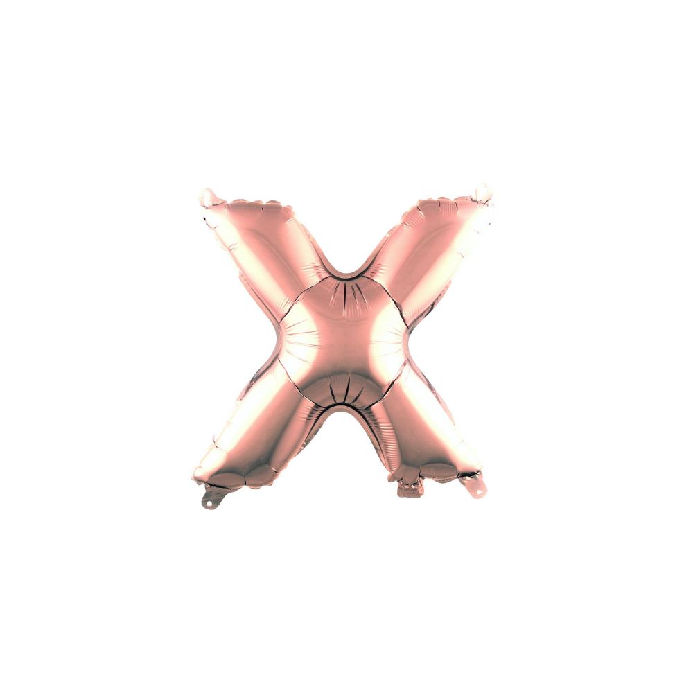 X- HARF ROSEGOLD RENK BALON 