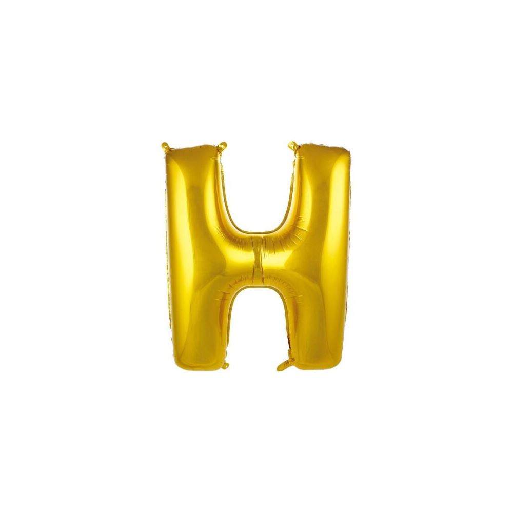 H- HARF GOLD RENK BALON 