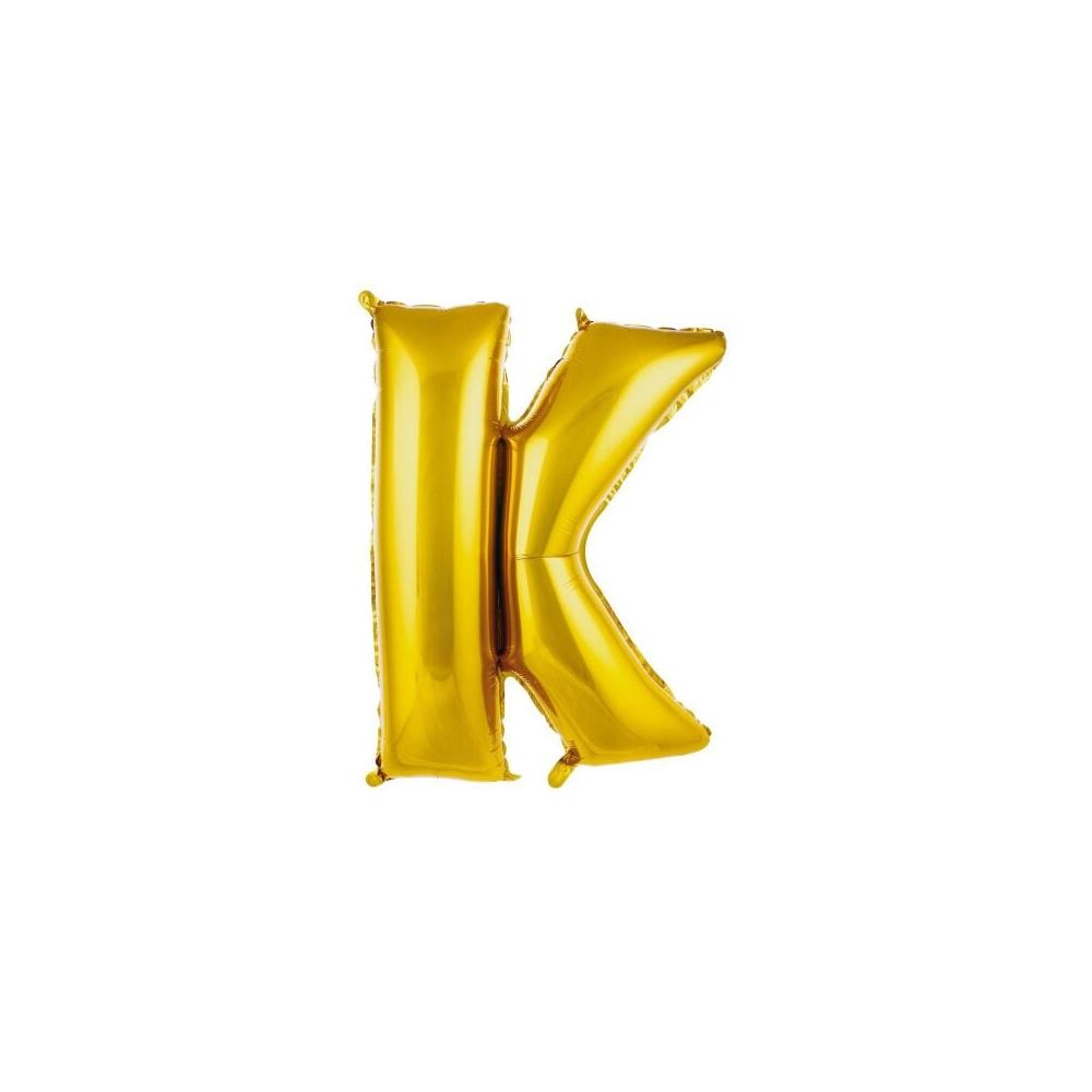 K- HARF GOLD RENK BALON 