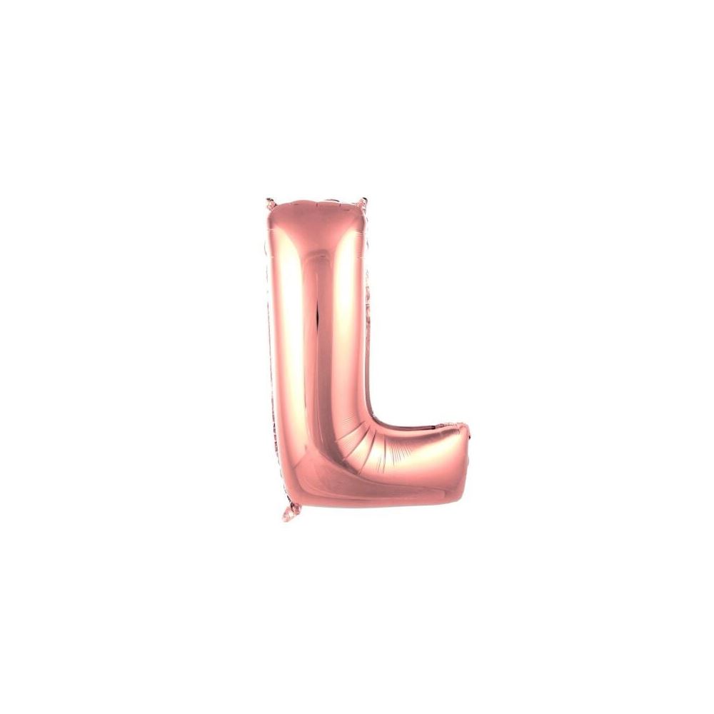 L- HARF ROSEGOLD RENK BALON 