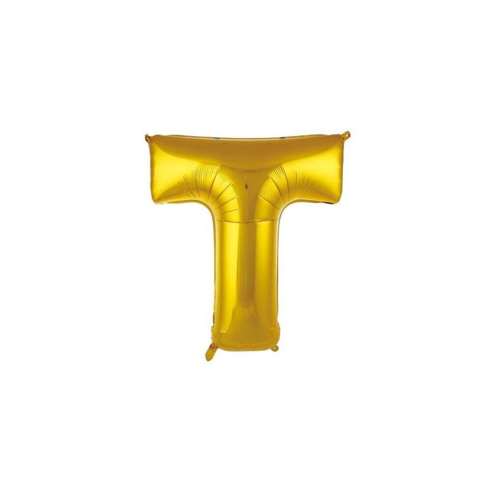 T- HARF GOLD RENK BALON 