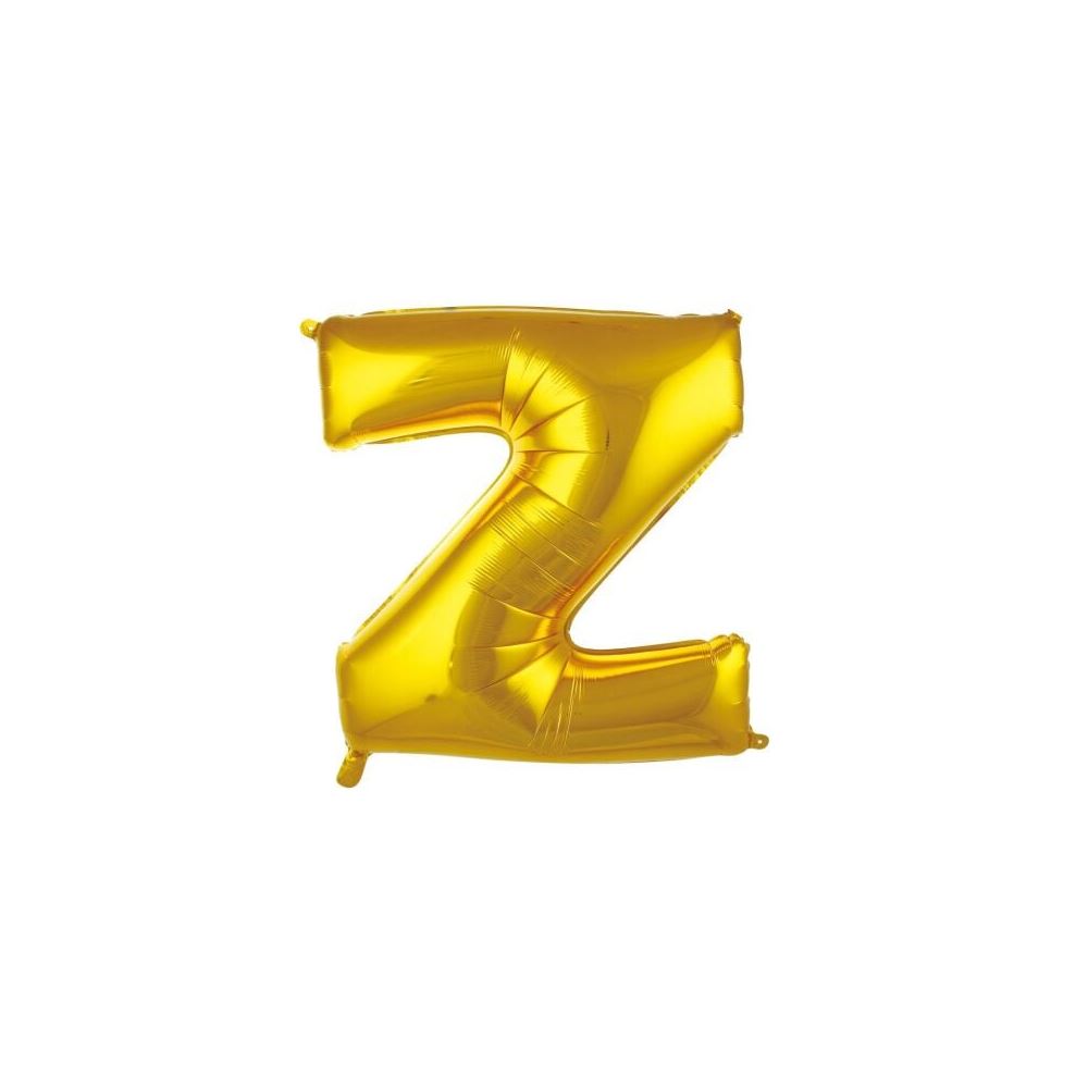 Z- HARF GOLD RENK BALON 