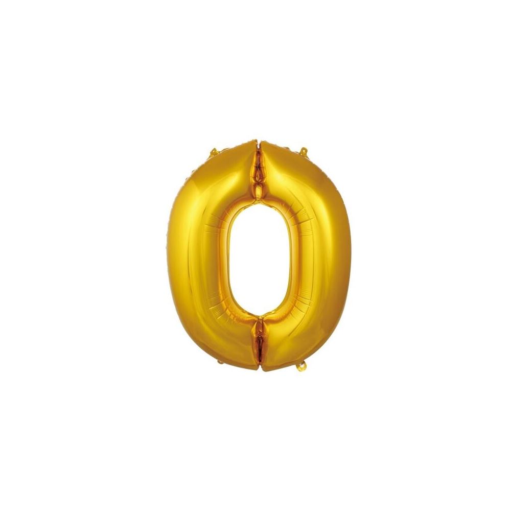 0- RAKAM GOLD RENK BALON 