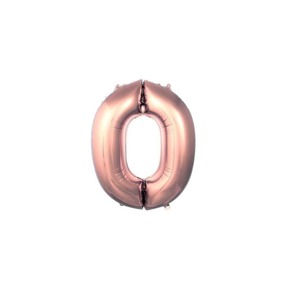 0- RAKAM ROSEGOLD RENK BALON 