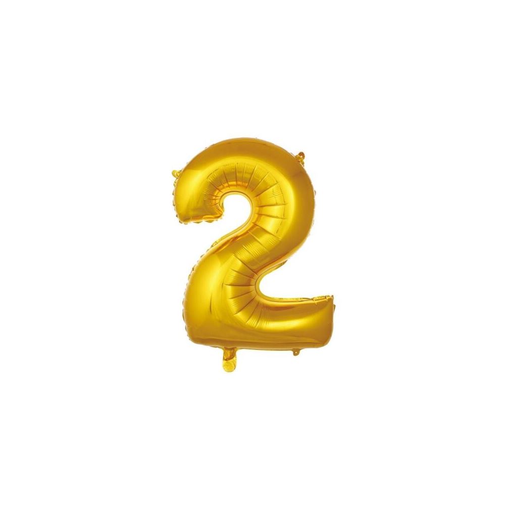 2- RAKAM GOLD RENK BALON 
