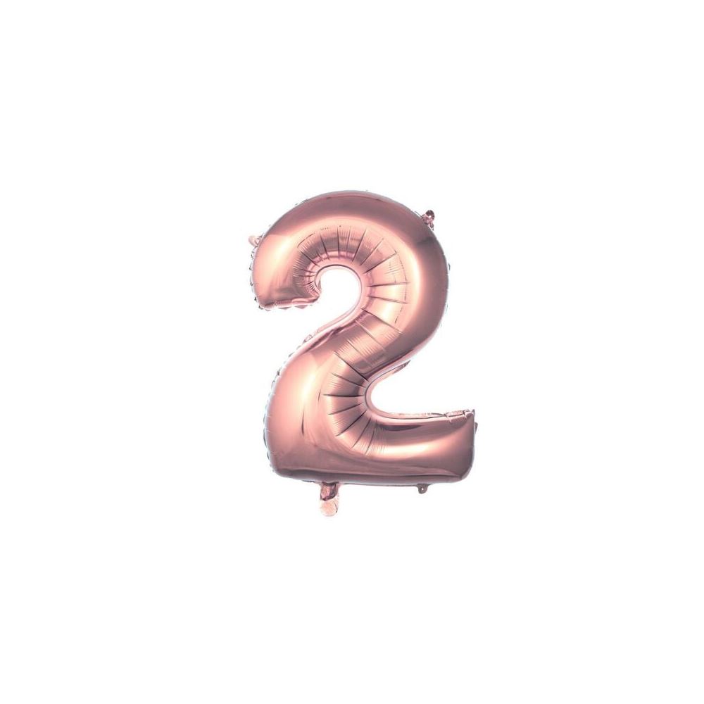 2- RAKAM GOLD RENK BALON 