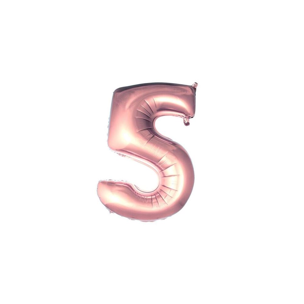 5- RAKAM ROSEGOLD RENK BALON 
