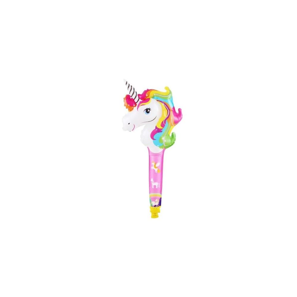 SAPLI UNİCORN KAFA FOLYO BALON 35*77