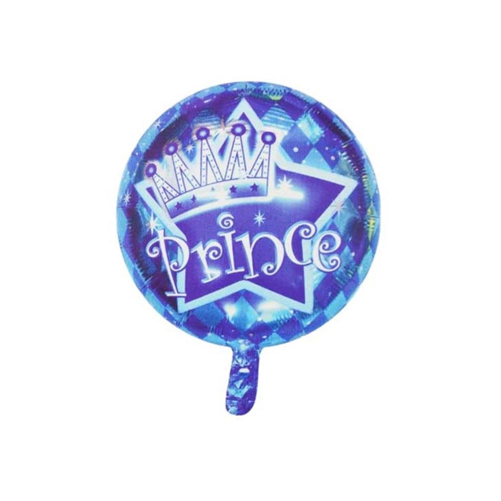 18 İNC YUVARLAK PRİNCE FOLYO BALON 43*43