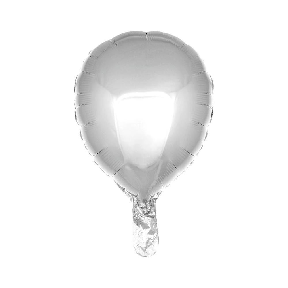 18 İNC LATEKS ŞEKİLLİ GÜMÜŞ RENK BALON