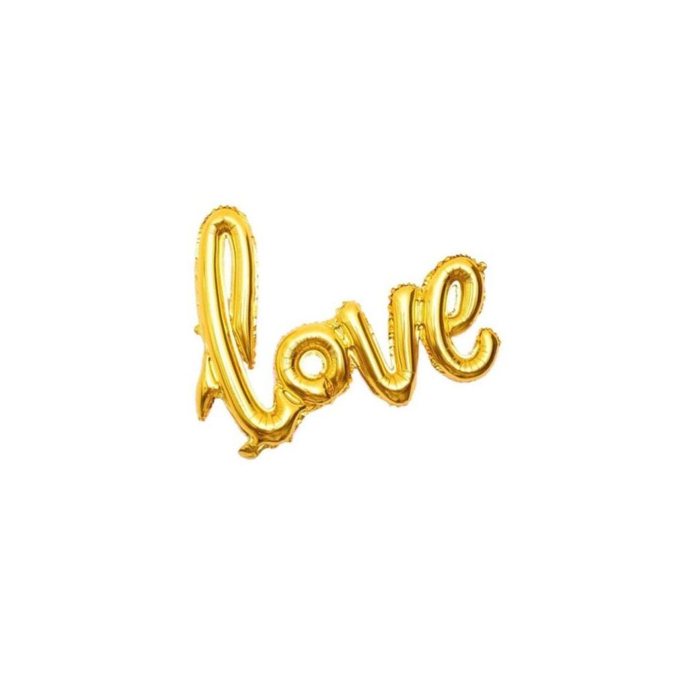 BÜYÜK LOVE GOLD RENK FOLYO BALON 65*108CM
