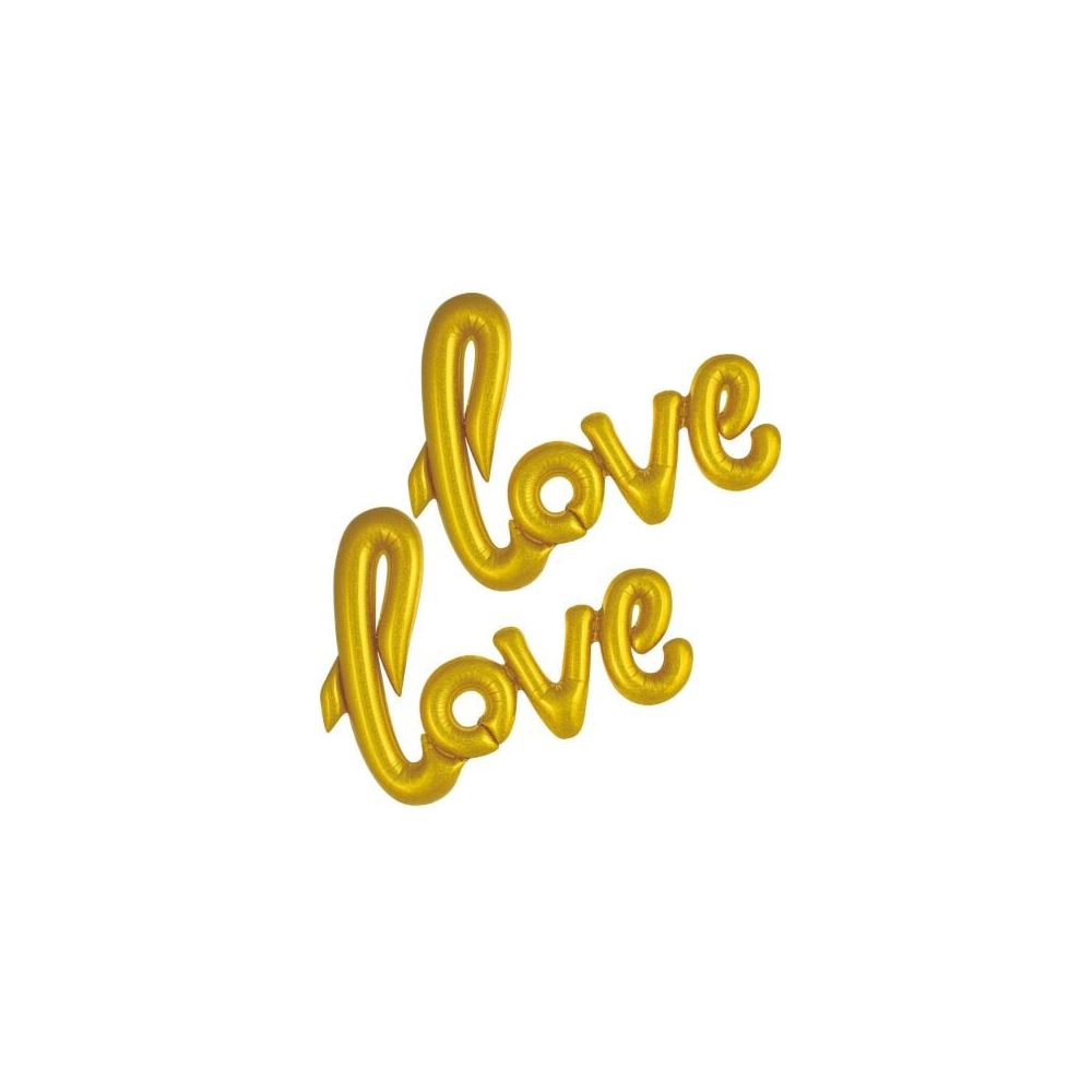 KÜÇÜK LOVE GOLD FOLYO BALON 36*54CM