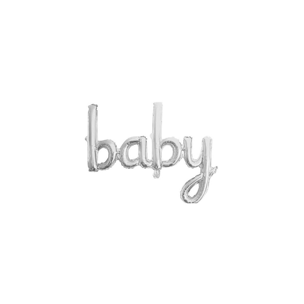 BABY GÜMÜŞ FOLYO BALON