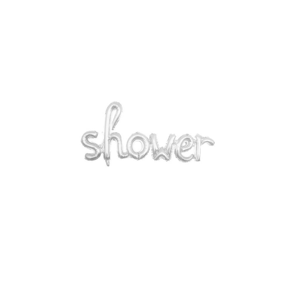 SHOWER GÜMÜŞ FOLYO BALON 47*107,5
