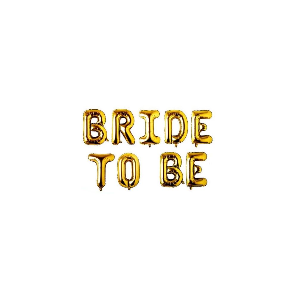 DÜZ BRİDE TO BE GOLD SET BALON