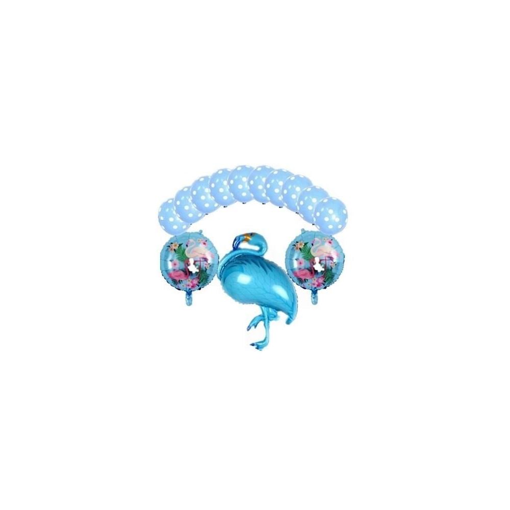FLAMİNGO MAVİ (LATEX) SET BALON