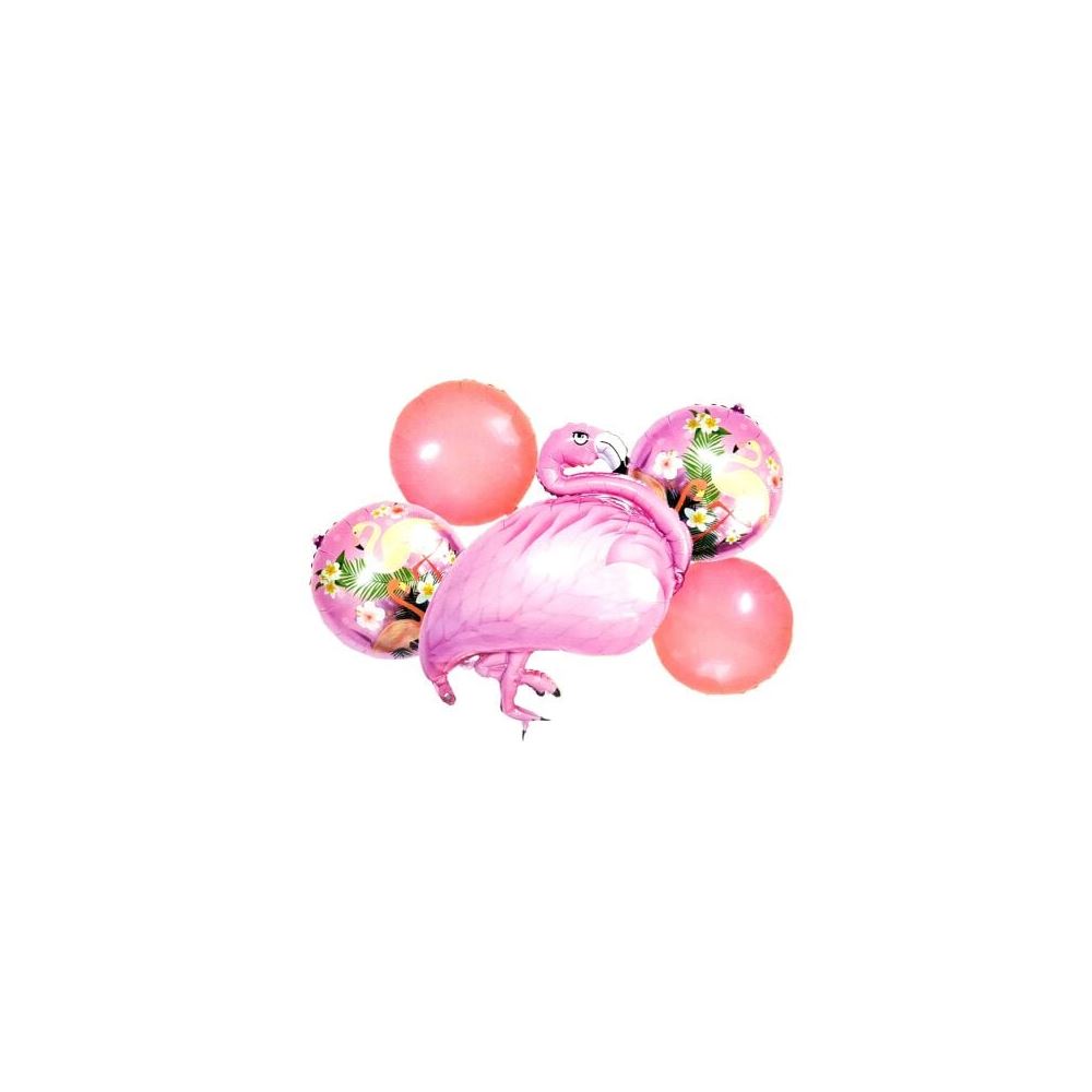 FLAMİNGO PEMBE 5Lİ SET BALON