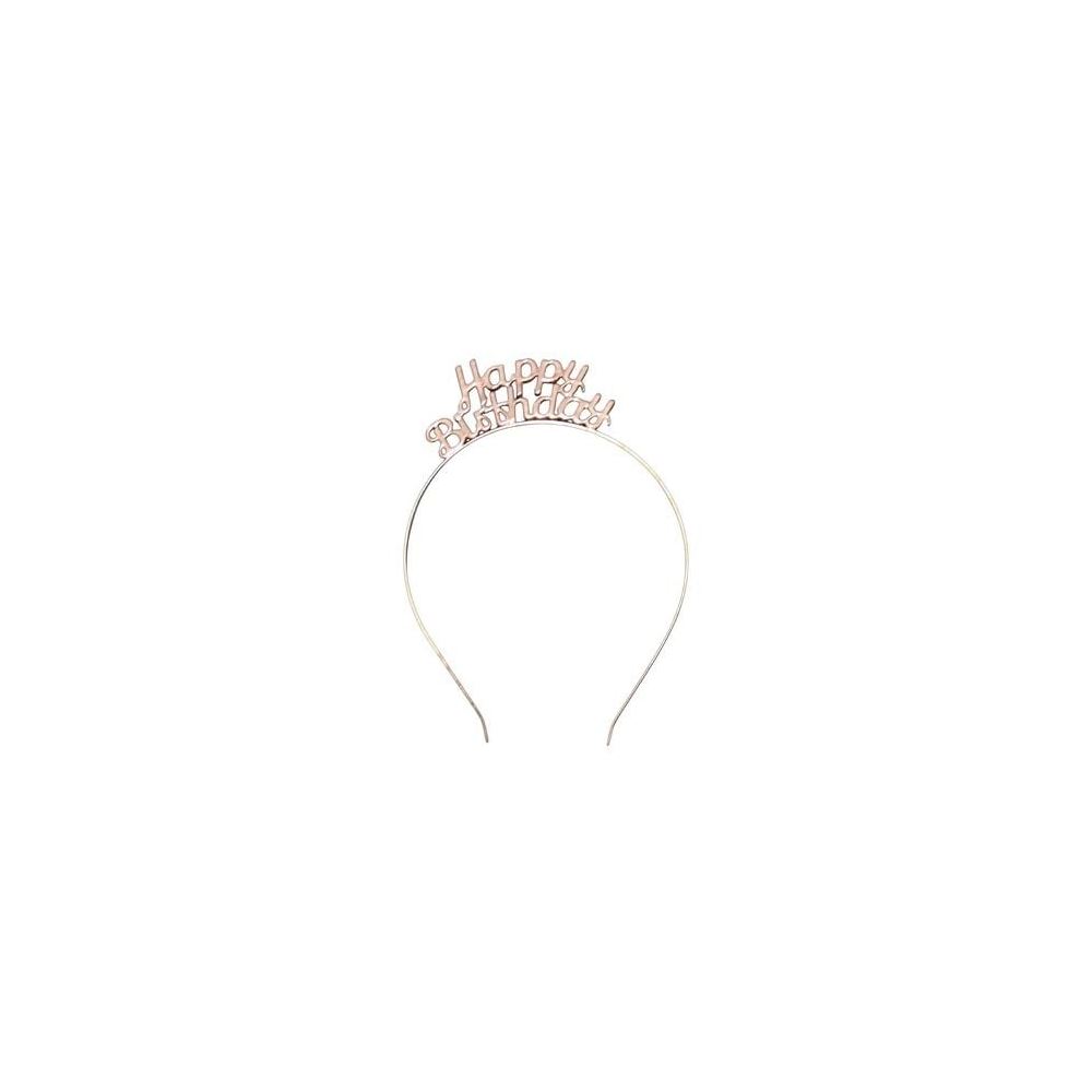 METAL TAÇ HAPPY ROSE GOLD
