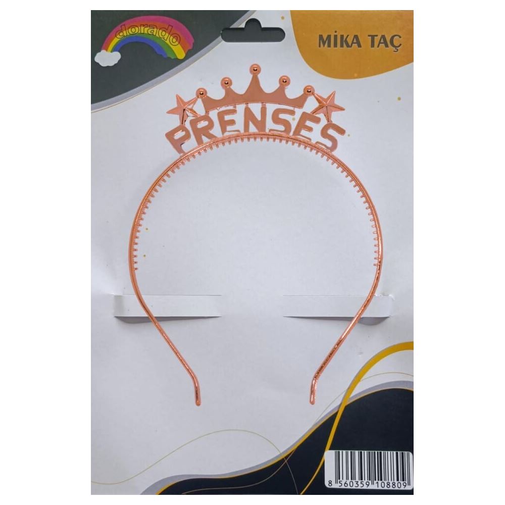 MİKA TAÇ PRENSES ROSE GOLD
