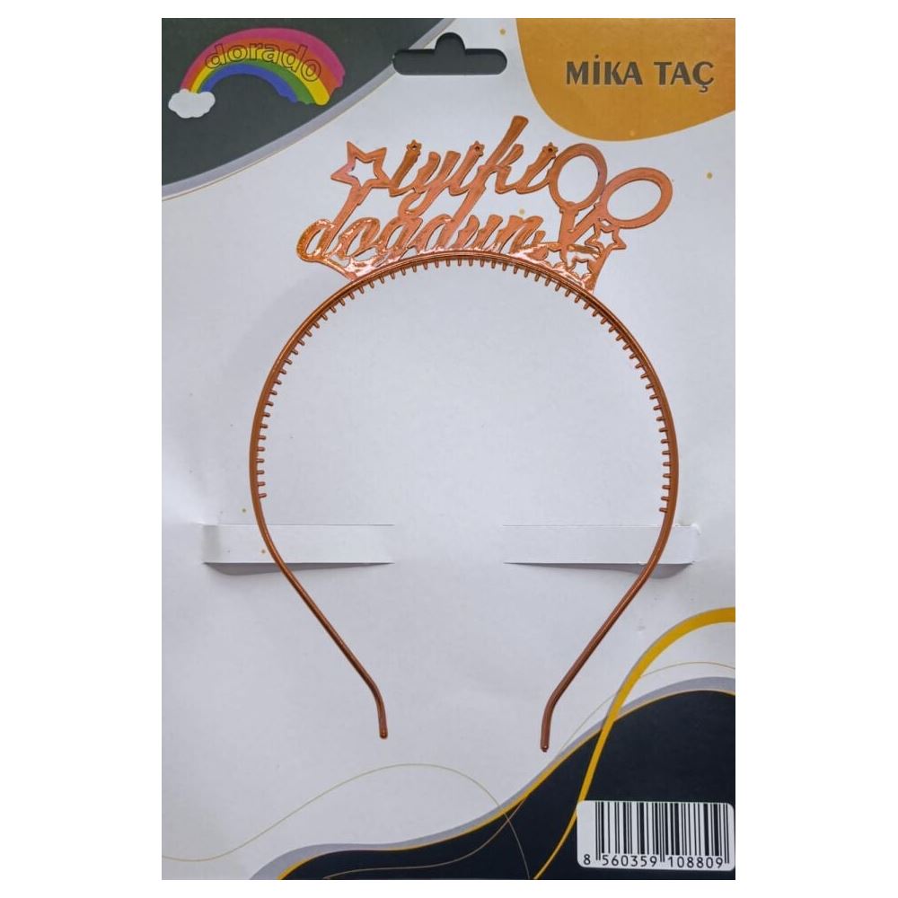 MİKA TAÇ İYİKİ DOĞDUN ROSE GOLD