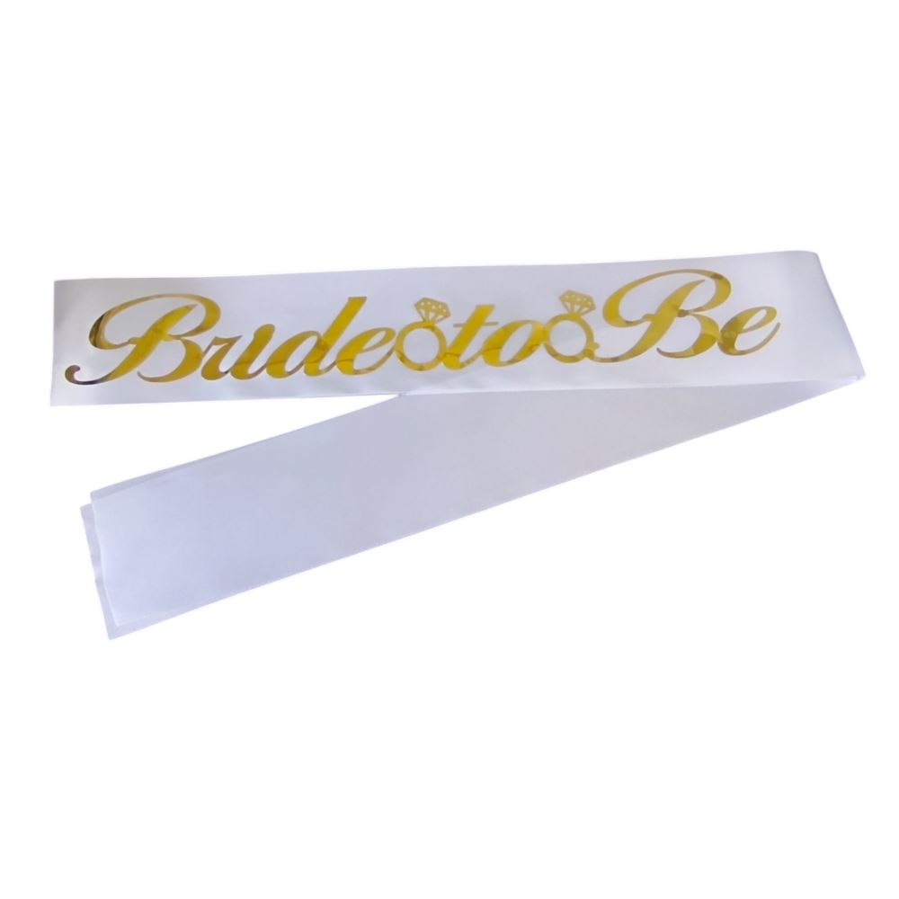 KUŞAK BEYAZ BRİDE TOBE GOLD